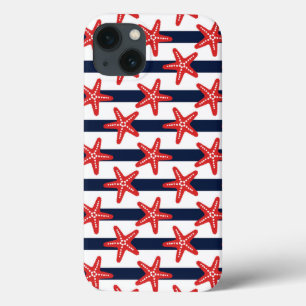 Stars And Stripes Pattern iPhone 13 Case