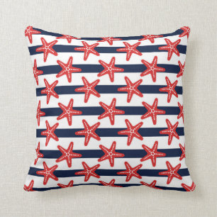 Stars And Stripes Pattern Cushion