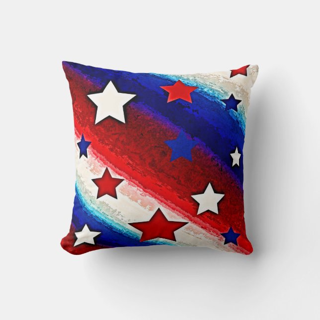STARS AND STRIPES Pillow (Front)