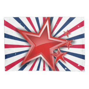 Stars and Stripes Pillow Cases