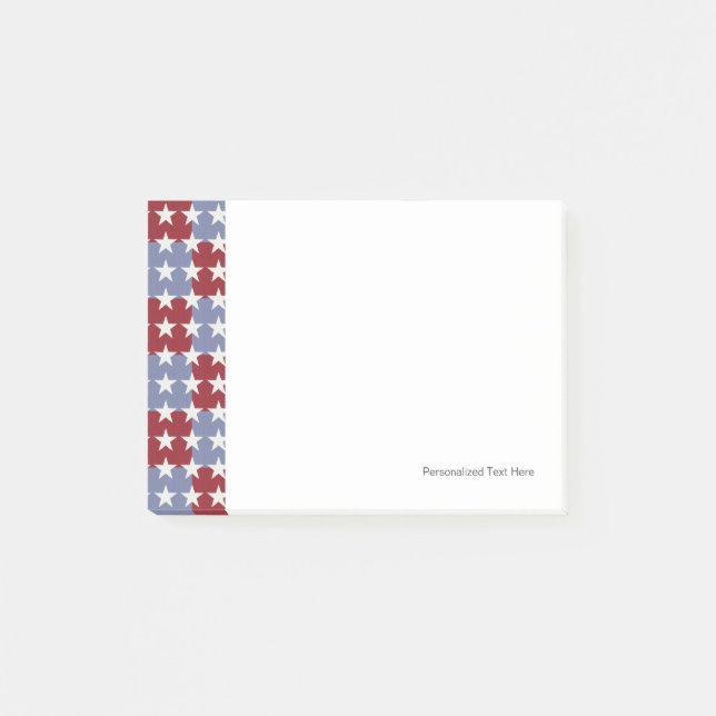 Stars and Stripes Post-it Notes (Front)