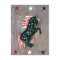 Stars and Stripes Rearing Stallion  Postcard