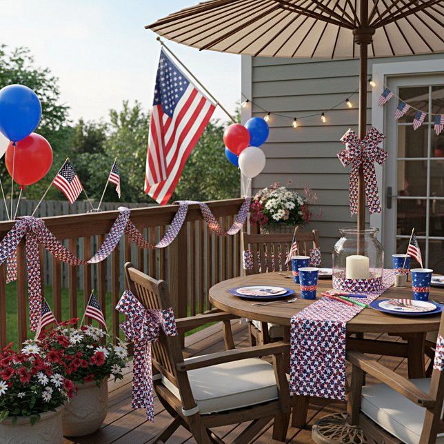 Stars and stripes  satin ribbon (Creator Uploaded)