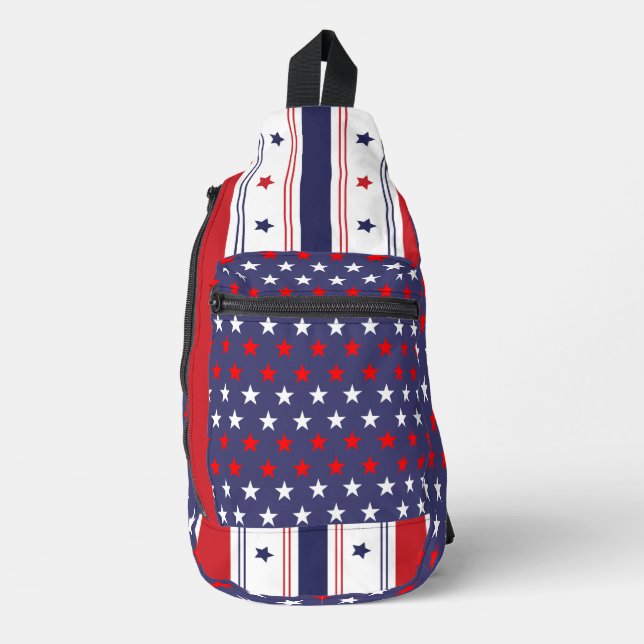 Stars and Stripes Sling Bag (Front)