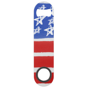 Stars and Stripes, Stainless Steel Bottle Opener