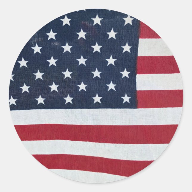 Stars and Stripes Stickers (Front)