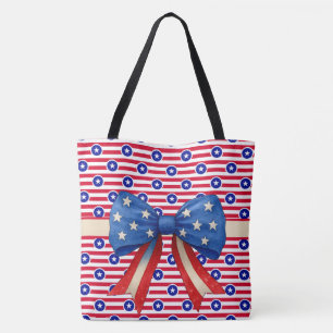 Stars And Stripes Tote Bag