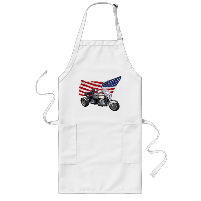 Stars and Stripes Trike Long Apron (Front)