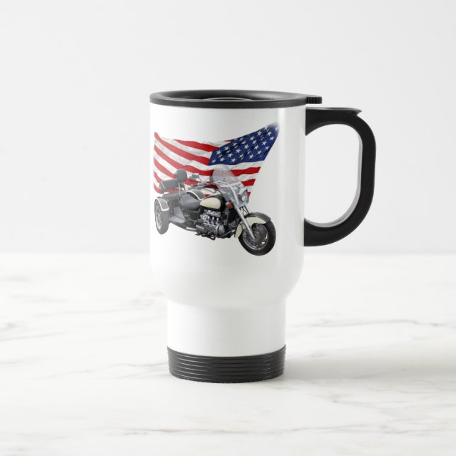 Stars and Stripes Trike Travel Mug (Right)