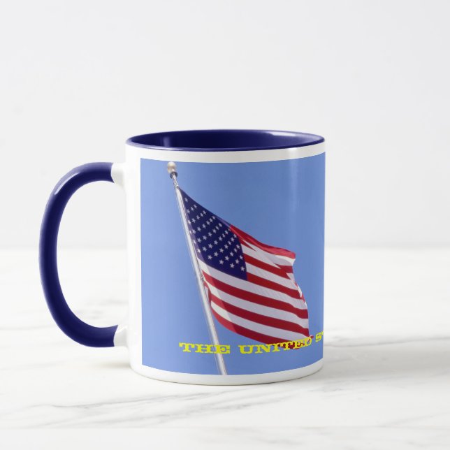 Stars and Stripes USA Mug (Left)