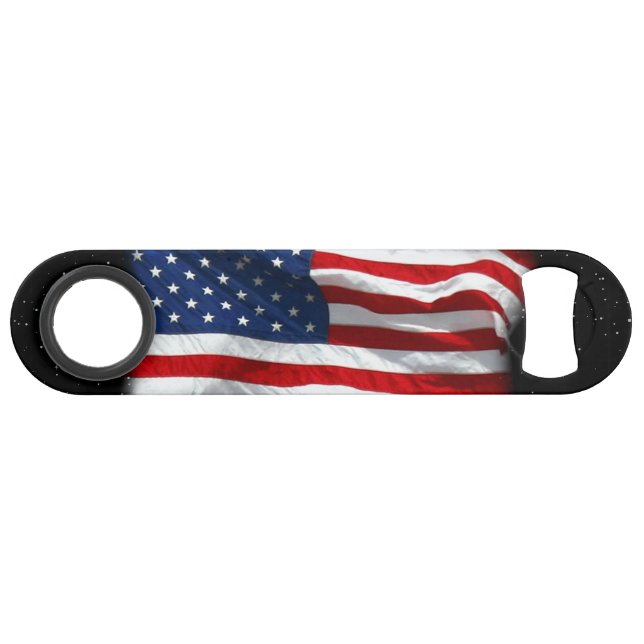 Stars and Stripes USA Patriotic American Flag (Front (Horizontal))