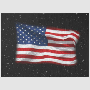 Stars and Stripes USA Patriotic American Flag Tissue Paper