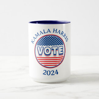 Stars and Stripes Vote USA - Election Mug