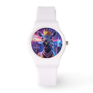 Stars And Stripes Zebra Zanzibar Watch