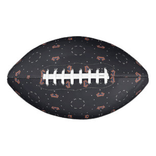 Stars And Unique Spaceship Pattern American Football