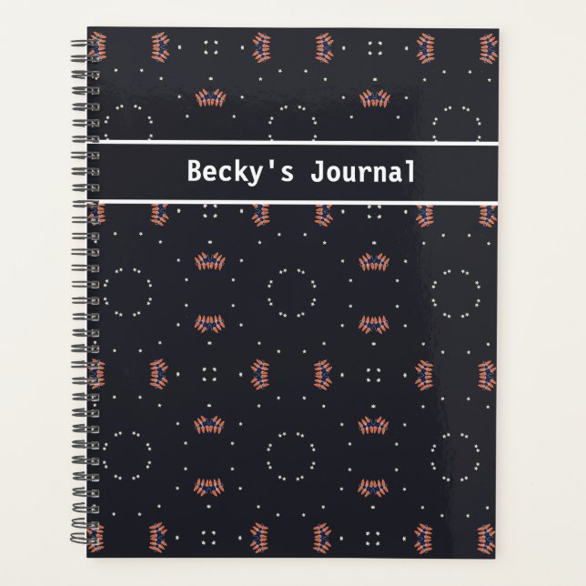 Stars And Unique Spaceship Pattern Planner (Front)