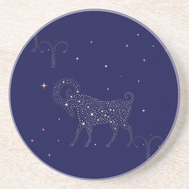 stars aries coaster (Front)