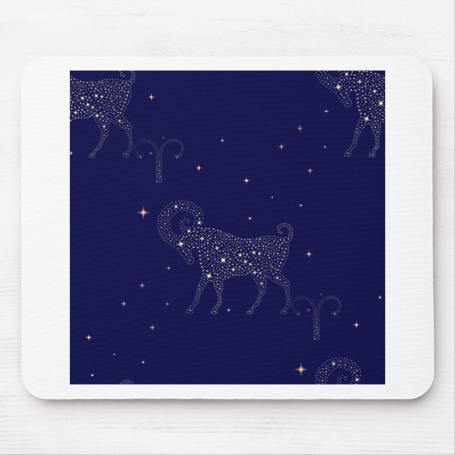 stars aries mouse mat (Front)