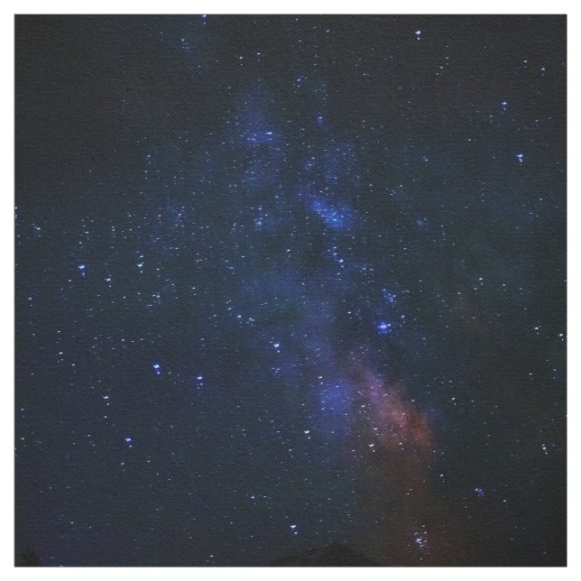Stars at night Sky Fabric (Swatch)