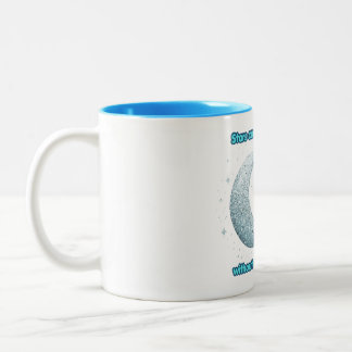 Stars Can’t Shine Without Darkness – Minimalist Mo Two-Tone Coffee Mug