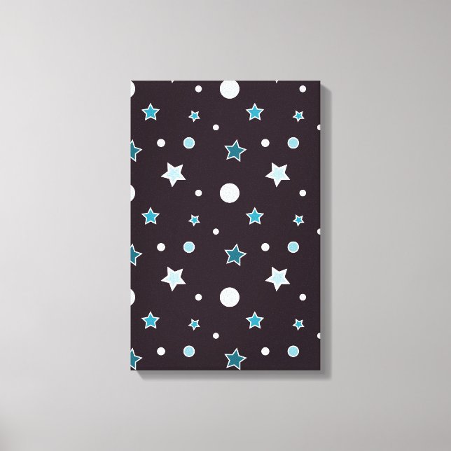 Stars Canvas Print (Front)