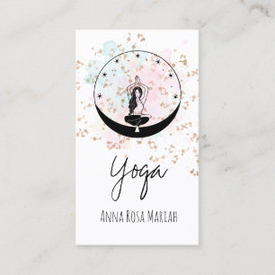 *~*  Stars Celestial AP33 Rainbow Spiritual Chakra Business Card