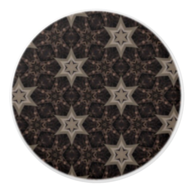 Stars Ceramic Knob (Front)