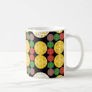 Stars Circles Coffee Mug