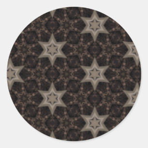 Stars Classic Round Sticker