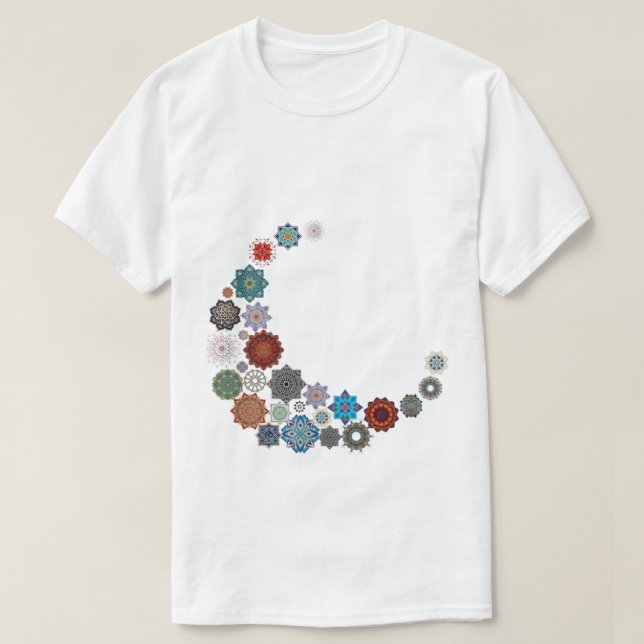 Stars Crecent T-Shirt (Design Front)