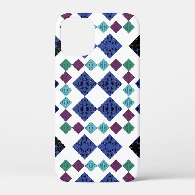Stars Diamonds Case-Mate iPhone Case (Back)