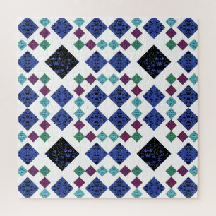 Stars Diamonds Jigsaw Puzzle