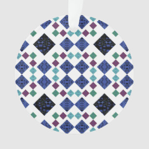 Stars Diamonds Ornament