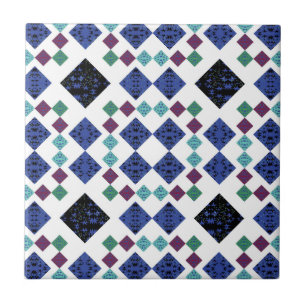 Stars Diamonds Tile