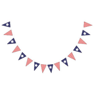 Stars en Stripes   4th of July / Labour Day Bunting