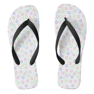 stars  flip flops