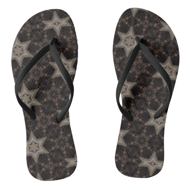 Stars Flip Flops (Footbed)