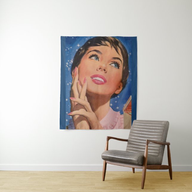 stars in her eyes tapestry (In Situ)