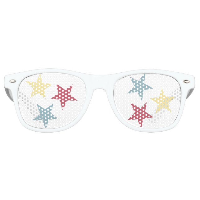 Stars in My Eyes Retro Sunglasses (Front)
