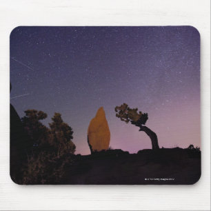 Stars in sky over desert 3 mouse mat