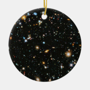 Stars in Space - Hubble Ultra Deep Field Ceramic Tree Decoration