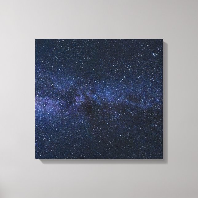 Stars in the Milky Way Canvas Print (Front)