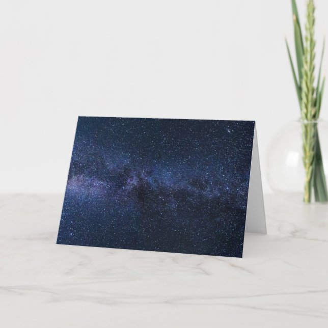 Stars in the Milky Way Card (Front)