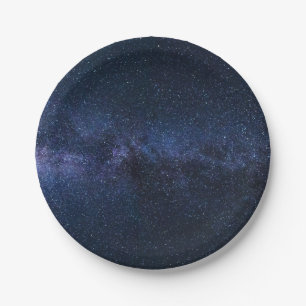 Stars in the Milky Way Paper Plate