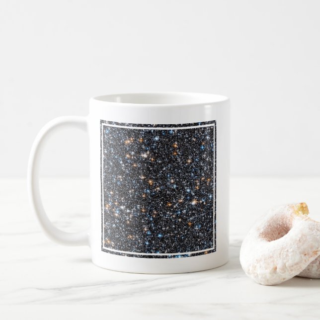Stars In The Milky Way's Galactic Bulge. Coffee Mug (With Donut)