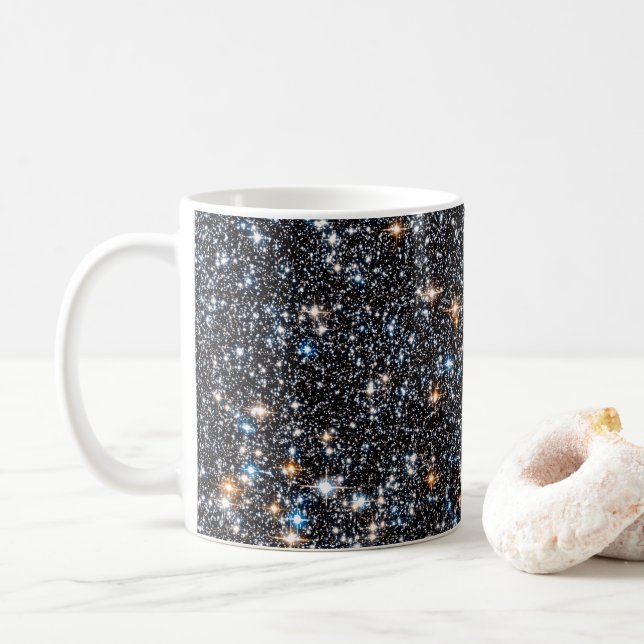 Stars In The Milky Way's Galactic Bulge. Coffee Mug (With Donut)