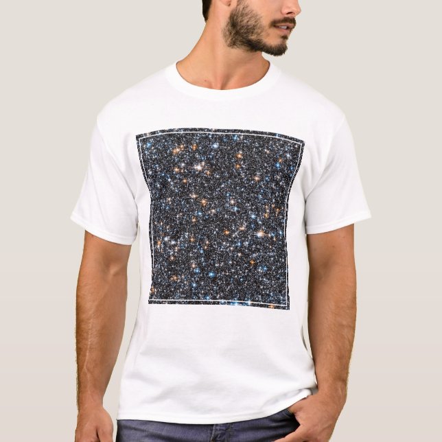 Stars In The Milky Way's Galactic Bulge. T-Shirt (Front)
