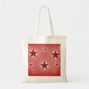 Stars in the Night Sky Tote Bag, Dark Red Bag