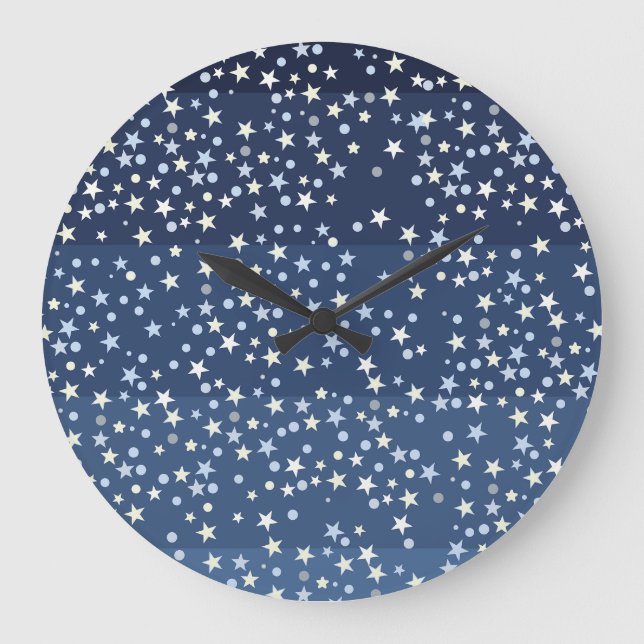 Stars in the Sky Large Clock (Front)