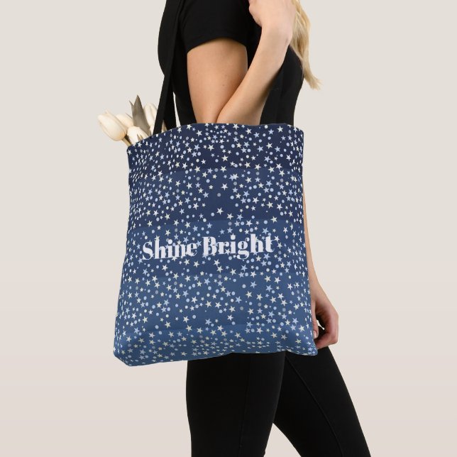 Stars in the Sky Tote Bag (Close Up)